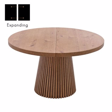 Liberta-Maison Foresta Τραπέζι Επεκτεινομενο-η Φυσικό 130x130x76cm 02-0643