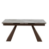 Liberta-Maison Bruno Trapezi Epekteinomeno-i Ggri Latte 160x90x75cm 02-0689