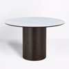 Liberta-Maison Amaro Trapezi Kafe Bitter Lefko Me Opsi Marmarou 120x120x75cm 02-0691