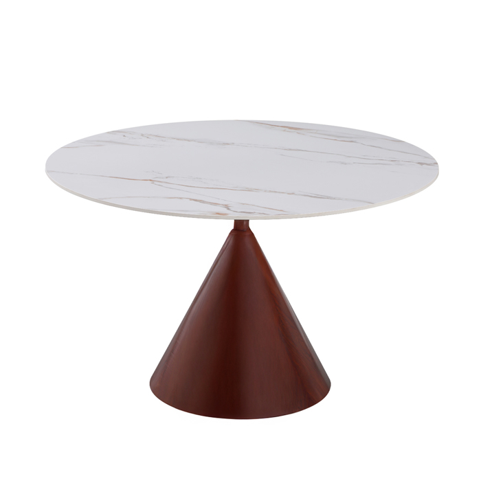 Liberta-Maison Noisette Trapezi Lefko me opsi Marmarou 120x120x76cm 02-0723