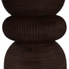 Liberta-Maison Beatle Trapezi Rotonta Kafe Lefko Me Opsi Marmarou 120x120x76cm 02-0731