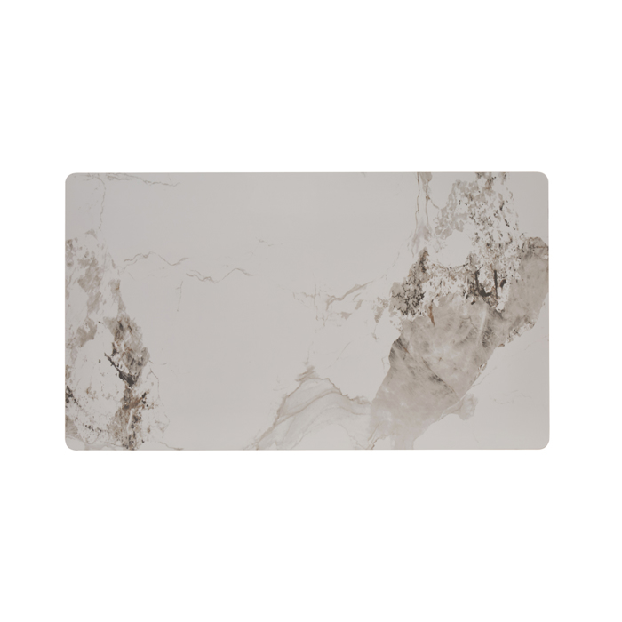 Liberta-Maison Primo Trapezi Lefko Me Opsi Marmarou 120x70x74cm 02-0736