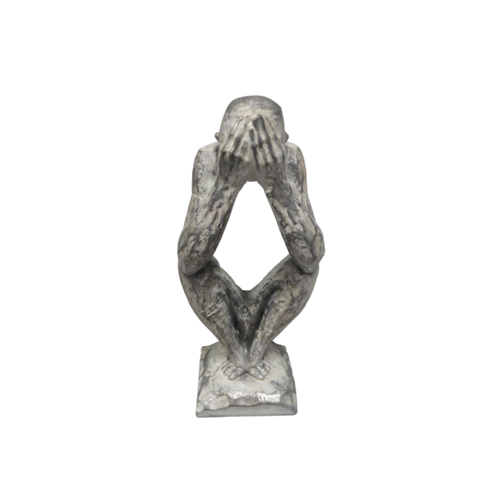 Liberta - Maison PENSEI 3 DECO Aglmatidio Resin Asimi 9x8x21cm 020706