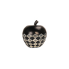 Liberta - Maison FRUIT BLACK 2 DECO Milo Resin Mavro/Lefko F12x13.2cm 020751