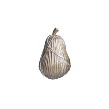 Liberta - Maison TRICOT POIRE DECO Αχλάδι Resin Χρυσό Φ11.5x17.8cm 020754