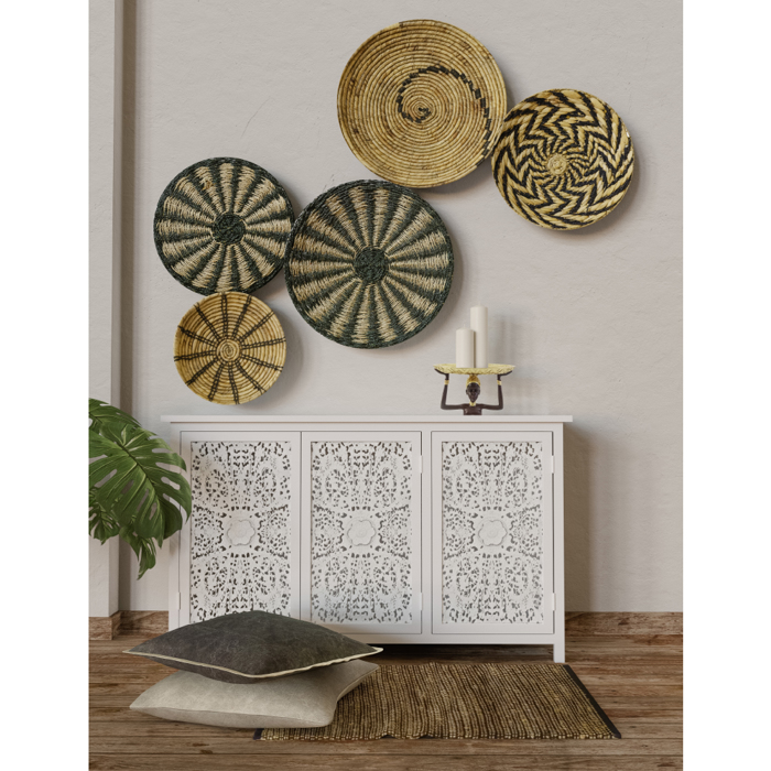 Liberta - Maison JESIRA DECO Prosopo Resin Xruso/Mavro 28x14x17.5cm 022114