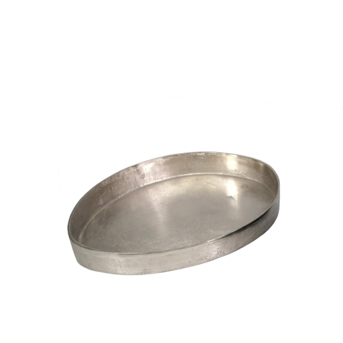Liberta - Maison GLAZ Diskos Diakosmisis Alouminiou Asimi 48x30x6cm 022445