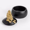 Liberta - Maison BLOOM 2 Kouti Apothikefsis Resin Mavro/Xruso F9.5x9.7cm 023528