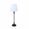 Liberta-Maison Holm Fotistiko Epitrapezio 12x18x51cm Alouminio Mavro ufasma Lefko 028229
