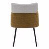 Liberta-Maison Taf Karekla Poluthrona Beige Moustardi Mavro 56x63x86cm 03-1150