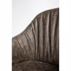 Liberta-Maison Tosca Karekla Poluthrona Kafe Mavro Mat 62x63x90.5cm 03-1191