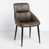 Liberta-Maison Tosca Karekla Kafe Mavro Mat 61.5x58x91cm 03-1193