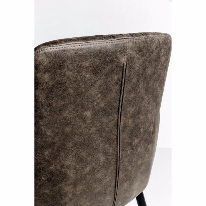 Liberta-Maison Tosca Karekla Kafe Mavro Mat 61.5x58x91cm 03-1193