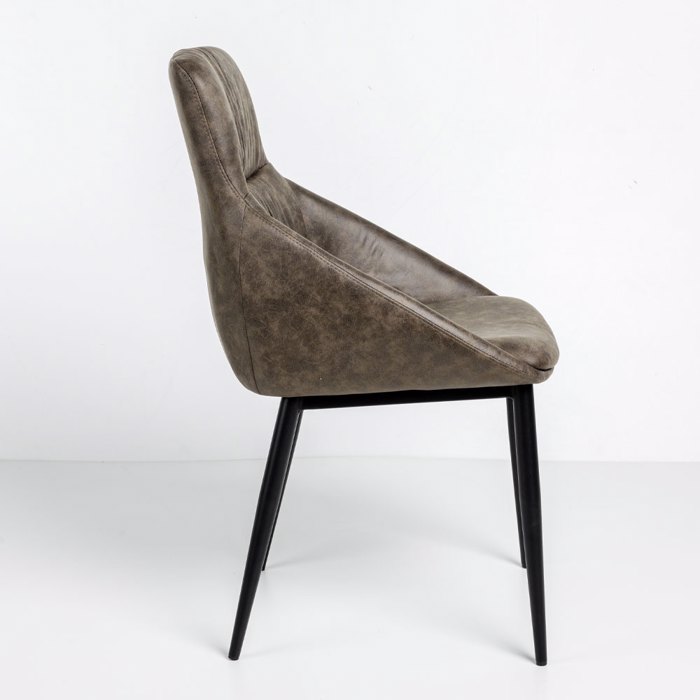 Liberta-Maison Tosca Karekla Kafe Mavro Mat 61.5x58x91cm 03-1193
