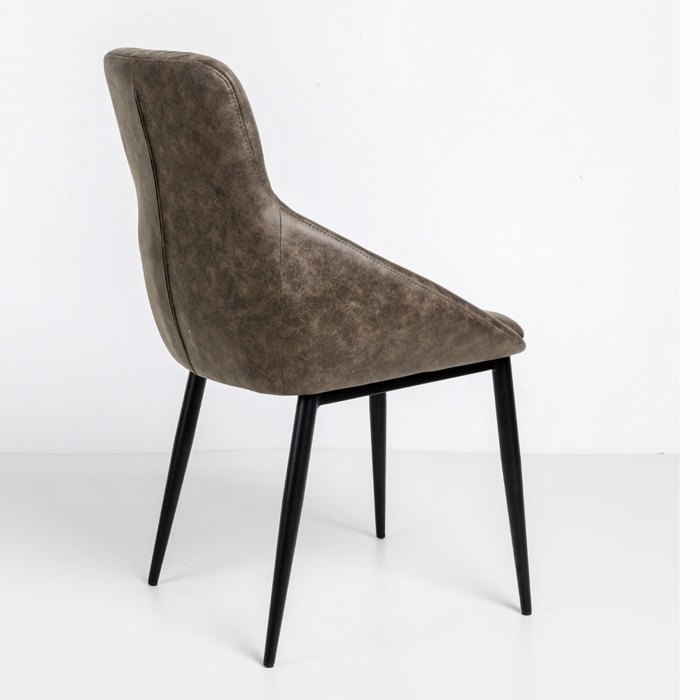 Liberta-Maison Tosca Karekla Kafe Mavro Mat 61.5x58x91cm 03-1193