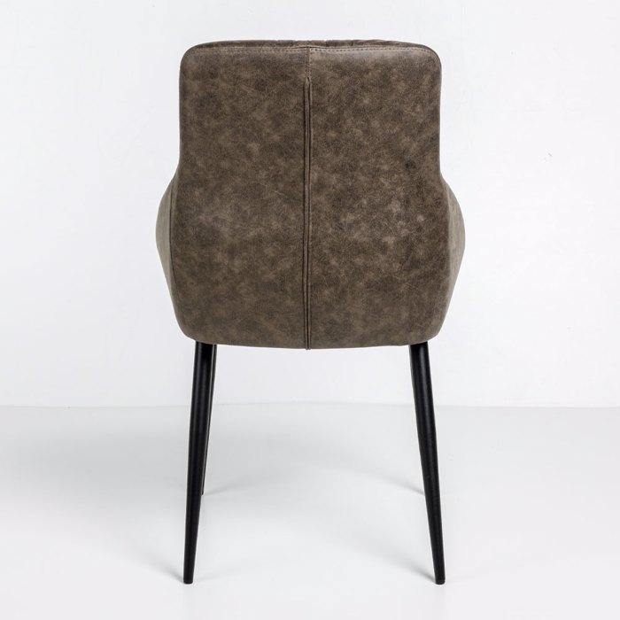 Liberta-Maison Tosca Karekla Kafe Mavro Mat 61.5x58x91cm 03-1193