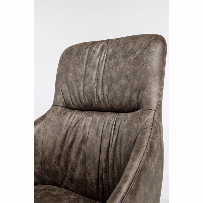 Liberta-Maison Tosca Karekla Kafe Mavro Mat 61.5x58x91cm 03-1193