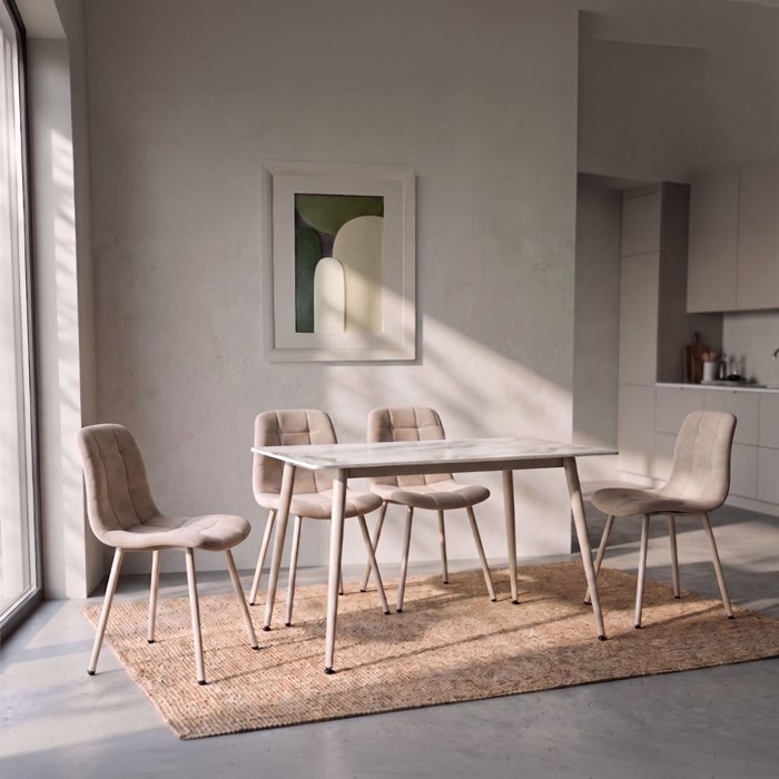 Liberta-Maison Primo Karekla Beige Cream 45x53x84cm 03-1301