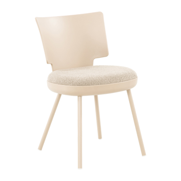 Liberta-Maison Corpo Καρέκλα Off White 46x56x73cm 03-1308