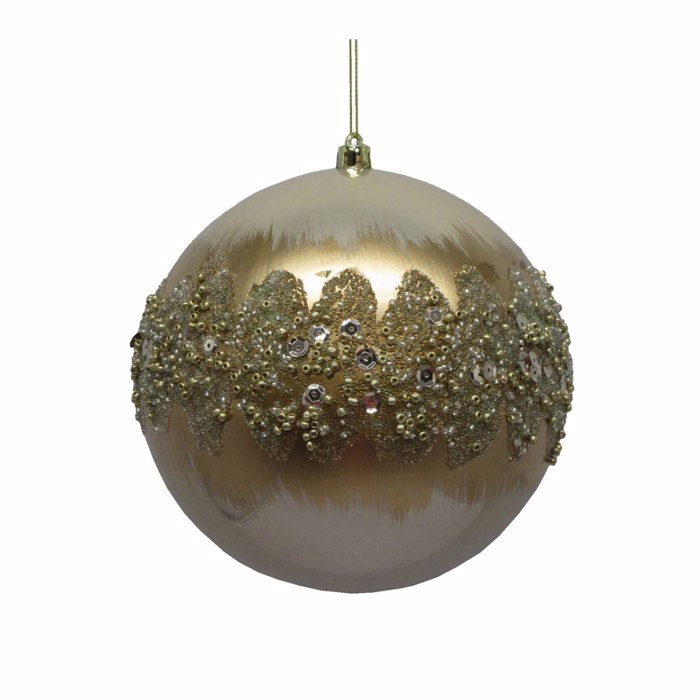 Liberta - Maison XMAS JOLLY Kremasti Bala Plastiki Xrusi 20x20x20cm 030197