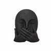 Liberta - Maison SOUS Diakosmitiko Prosopo Polyresin Mavro 14.5x9.5x17cm 034168