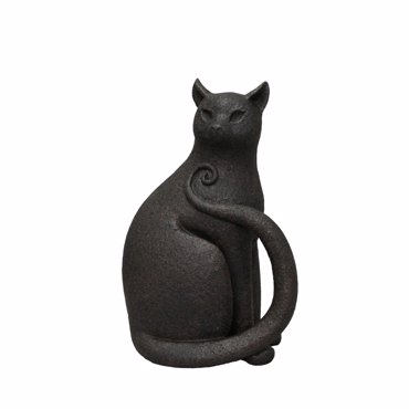 Liberta - Maison MILO Διακοσμητική Γάτα Polyresin Μαύρη 17.8x11.5x26.5cm 034170