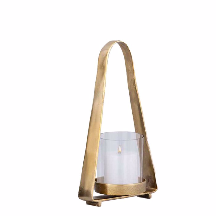 Liberta-Maison Luminus Fanari 35x11.5x19cm Alouminio Xruso Gyali 034381