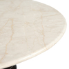 Liberta-Maison Beatle Coffee Table Kafe Skouro Beige Me Opsi Marmarou 80x80x40cm 04-1374