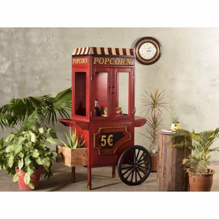 Liberta-Maison Pop Corn Konsola Kokkino Cream 100x46x160cm 05-0728
