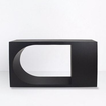 Liberta - Maison BELL Κονσόλα Μαύρη 120x32x75cm 05-0786