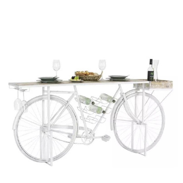 Liberta-Maison Cycling Κονσολα Off White Φυσικό 184x35x86cm 05-0799