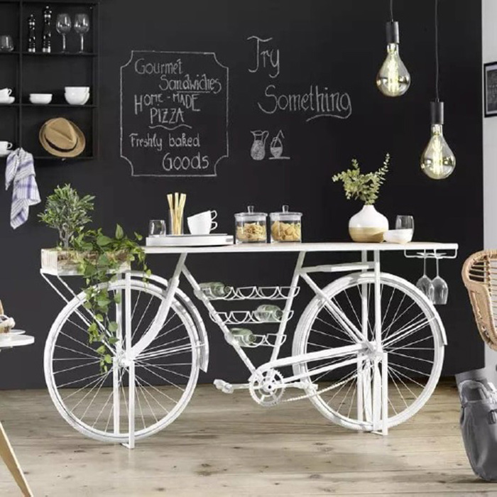 Liberta-Maison Cycling Konsola Off White Fusiko 184x35x86cm 05-0799