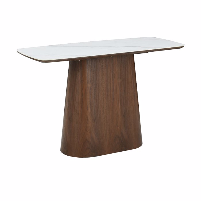 Liberta-Maison Totem Konsola Karudi Lefko Me Opsi Marmarou 120x50x76cm 05-0815