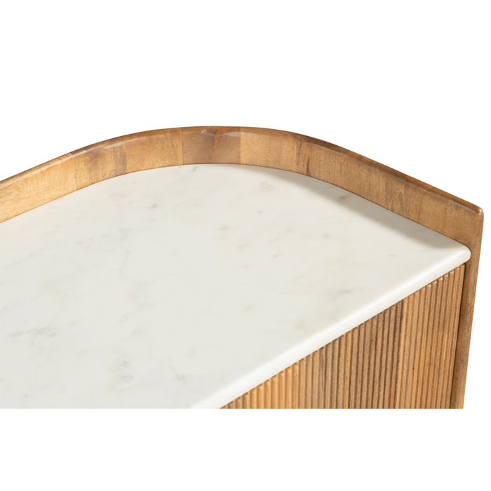 Liberta-Maison Organic Bitter Boufes 4PORTES Karudi Lefko 165x45x75cm 05-0817