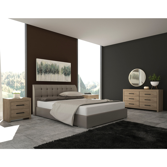 Liberta - Maison DODO Komota Oak Skouro 132x45x75cm 09-0936