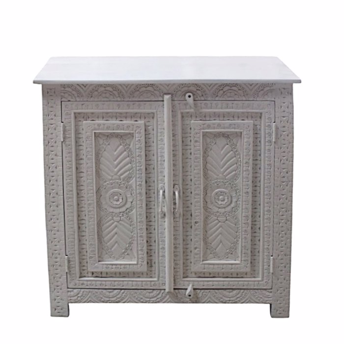 Liberta-Maison Ios Komota 2PORTES Off White 95x42x95cm 09-2091