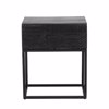 Liberta - Maison AZTEC Komodino Mavro me 1 Surtari 50x35x60cm 09-2094