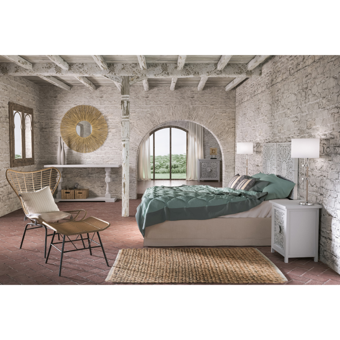 Liberta - Maison INTERNO Basi me Apothikeftiko Xoro Off White 16-950 160x200x34cm 09-2107