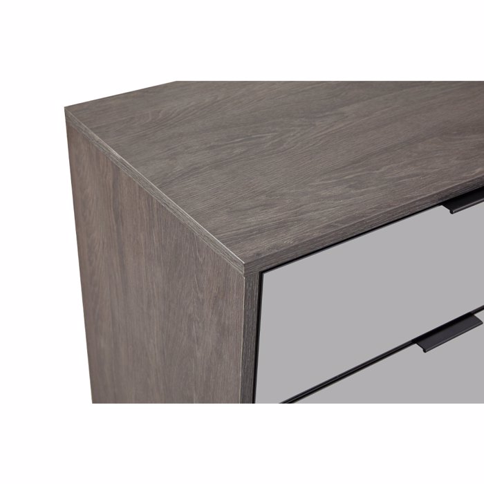 Liberta - Maison SPECCHIO Surtariera me 6 Surtaria Mavro Oak/Kathreptis 120x39x80cm 09-2128