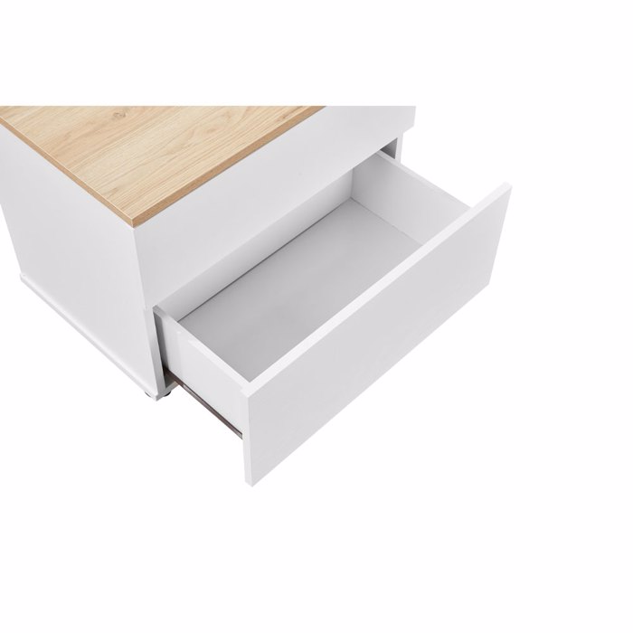 Liberta - Maison LUCIDO Set Krebatokamaras 3+1 Lefko Oak/Fusiko 09-2151