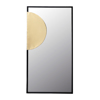 Liberta - Maison LAMINA 91,4 Kathreptis Toixou Metallikos Mavros 45.7x2x91.4cm 11-0477