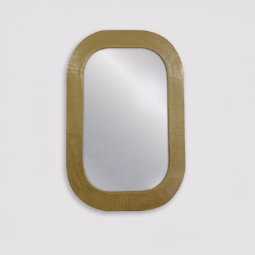 Liberta-Maison Magro 56 Καθρέπτης Brass Antique 56x2x68cm 11-0652