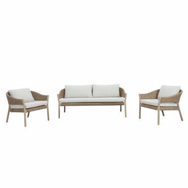 Liberta - Maison SUMATRA Σετ Σαλόνι Εξωτερικού Χώρου Φυσικό/Beige 22-0245