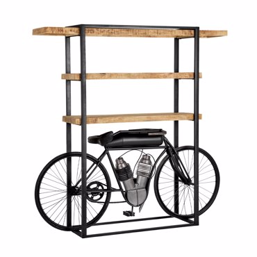 Liberta-Maison Motor Βιβλιοθήκη Ψηλη Φυσικό 183x41x183cm 24-0694