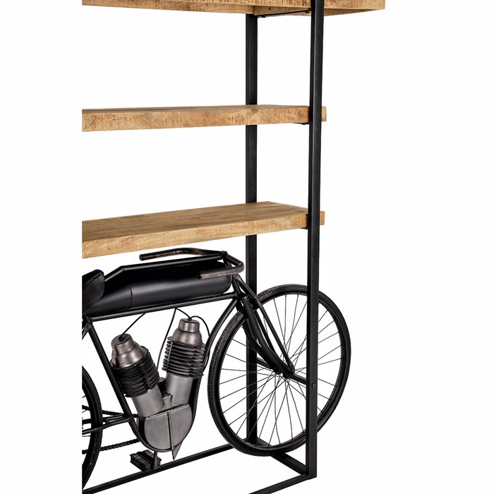 Liberta-Maison Motor Bibliothiki Psili Fusiko 183x41x183cm 24-0694