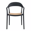 Liberta - Maison BISTROT Poluthrona Mavri/Fusiki 57x53x81.5cm 27-0235