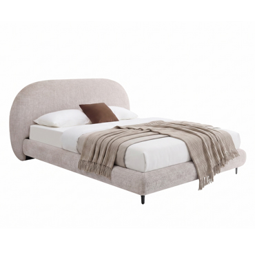 Liberta-Maison Eclipse Κρεβάτι (για Στρωμα 160x200cm) Cream 200x218x101cm 40-0084