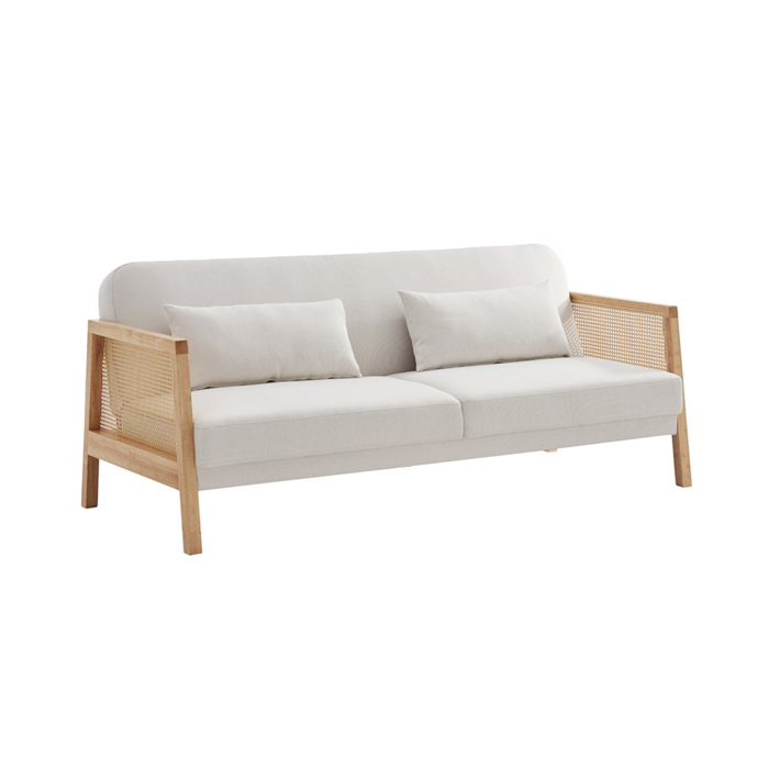 Liberta - Maison AMMOS Trithesios Kanapes Krebati Off White 196x82x81cm 70-0360