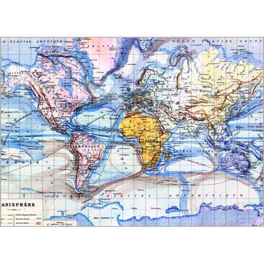 Ρόλερ με Ψηφιακή Εκτύπωση 'World Map' Α0903