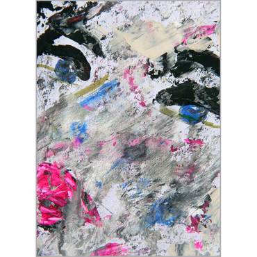 Ρόλερ με Ψηφιακή Εκτύπωση 'Abstract Portrait' Α1402